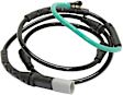 Front and Rear Brake Pad Sensors, 4.4L Engine