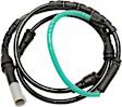 Front and Rear Brake Pad Sensors, 4.4L Engine