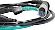 Front and Rear Brake Pad Sensors, 4.4L Engine