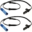 Rear, Driver and Passenger Side ABS Speed Sensors