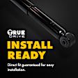 Rear, Driver and Passenger Side Shocks, For Models without Air Spring Front Suspension