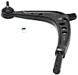 Front, Driver and Passenger Side, Lower Control Arms, With Ball Joints
