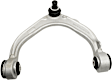 Front, Driver and Passenger Side, Upper and Lower Control Arm, With ball joint(s)