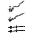 Front, Driver and Passenger Side, Inner and Outer Tie Rod End