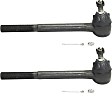 Front, Driver and Passenger Side, Outer Tie Rod Ends