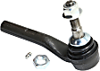 Front, Driver and Passenger Side, Outer Tie Rod Ends
