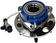 1999 Oldsmobile Aurora - Front Wheel Hub, 5 Lugs, With Bearing, With Sensor