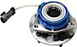 Front and Rear, Driver and Passenger Side Wheel Hubs, with Bearing, with Sensor, Front Wheel Drive