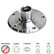 2001-2005 BMW 325Ci - Front and Rear, Driver and Passenger Side Wheel Hub, 5 lugs, RWD