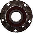 Front, Driver and Passenger Side Wheel Hub, 5 Lugs, With Bearing