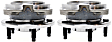 1996 Oldsmobile Cutlass Supreme Base - Front, Driver and Passenger Side Wheel Hub, 5 Lugs, With Bearing