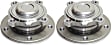 2007-2013 BMW 335i - Front, Driver and Passenger Side Wheel Hub, 5 Lugs, With Bearing