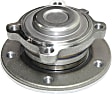 2007-2013 BMW 335i - Front, Driver and Passenger Side Wheel Hub, 5 Lugs, With Bearing