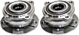 2016 BMW X5 - Front Wheel Hub, With 12 (mm) -1.50 (mm) Threads, 5 Lugs, With Bearing