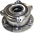2016 BMW X5 - Front Wheel Hub, With 12 (mm) -1.50 (mm) Threads, 5 Lugs, With Bearing