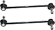 Front, Driver and Passenger Side Sway Bar Links, Non-Greasable