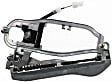 2000-2006 BMW X5 - Front, Driver and Passenger Side Unfinished Exterior Door Handle, Without Key Hole