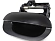 1997-2003 BMW 540i - Front, Driver and Passenger Side Exterior Door Handles, Primed, Front Driver Side - With Key Hole; Front or Rear Passenger Side - Without Key Hole