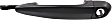 2012 BMW 328i - Front, Driver and Passenger Side Textured Black Exterior Door Handle, 2-Door, Coupe