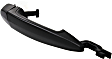 2012 BMW 328i - Front, Driver and Passenger Side Textured Black Exterior Door Handle, 2-Door, Coupe