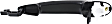 2012 BMW 328i - Front, Driver and Passenger Side Textured Black Exterior Door Handle, 2-Door, Coupe