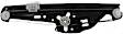 Rear, Driver and Passenger Side Power Window Regulator, Without Motor