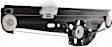 Rear, Driver and Passenger Side Power Window Regulator, Without Motor