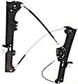 Front, Driver and Passenger Side Power Window Regulator, Without Motor