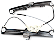 Front, Driver and Passenger Side Power Window Regulator, Without Motor