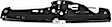 Front, Driver and Passenger Side Power Window Regulator, Without Motor