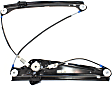 Front, Driver and Passenger Side Power Window Regulator, Without Motor