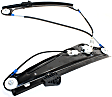Front, Driver and Passenger Side Power Window Regulator, Without Motor