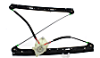 Front, Driver and Passenger Side Power Window Regulator, Without Motor