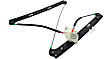 Front, Driver and Passenger Side Power Window Regulator, Without Motor