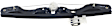 Front and Rear, Driver Side Window Regulators, Power, Without Motor
