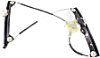 2012 BMW 650i xDrive - Front, Driver and Passenger Side Power Window Regulator, Without Motor