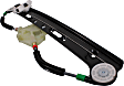 2004-2010 BMW X3 - Rear, Driver and Passenger Side Power Window Regulator, Without Motor