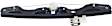 Rear, Driver and Passenger Side Power Window Regulator, Without Motor