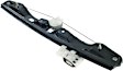 Rear, Driver and Passenger Side Power Window Regulator, Without Motor