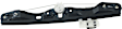 Rear, Driver and Passenger Side Power Window Regulator, Without Motor