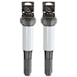 Ignition Coils, Set of 2, (6 Cyl., 2.2L/2.5L/3.0L/3.2L)/(8 Cyl., 4.4L/4.6L/4.8L)/12 Cyl., 6.0L Engines, Triangular Connector Shape
