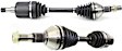 Front, Driver and Passenger Side Axle Assembly, Naturally Aspirated