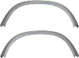 2012-2015 BMW X1 - Rear, Driver and Passenger Side Fender Trim, Primed, For Models With M Sport Line Package