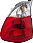 Driver Side, Inner And Outer Halogen Tail Light, With bulb(s), OE Replacement