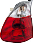 Driver Side, Inner And Outer Halogen Tail Light, With bulb(s), OE Replacement