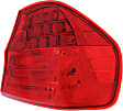 Driver and Passenger Side, Outer LED Tail Light, With bulb(s), OE Replacement
