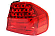 Driver and Passenger Side, Outer LED Tail Light, With bulb(s), OE Replacement, CAPA Certified