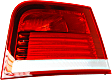 Driver and Passenger Side, Inner Tail Lights, with Bulbs, Halogen, Mounts on Liftgate