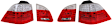 Driver and Passenger Side, Inner and Outer Tail Lights, With bulb(s), Halogen, 4-Door, Wagon