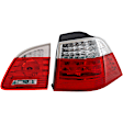 Passenger Side, Inner and Outer Halogen Tail Light, With bulb(s), OE Replacement, Wagon